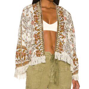 Free People Rays of Light Jacket - Ivory Combo - Women's XS